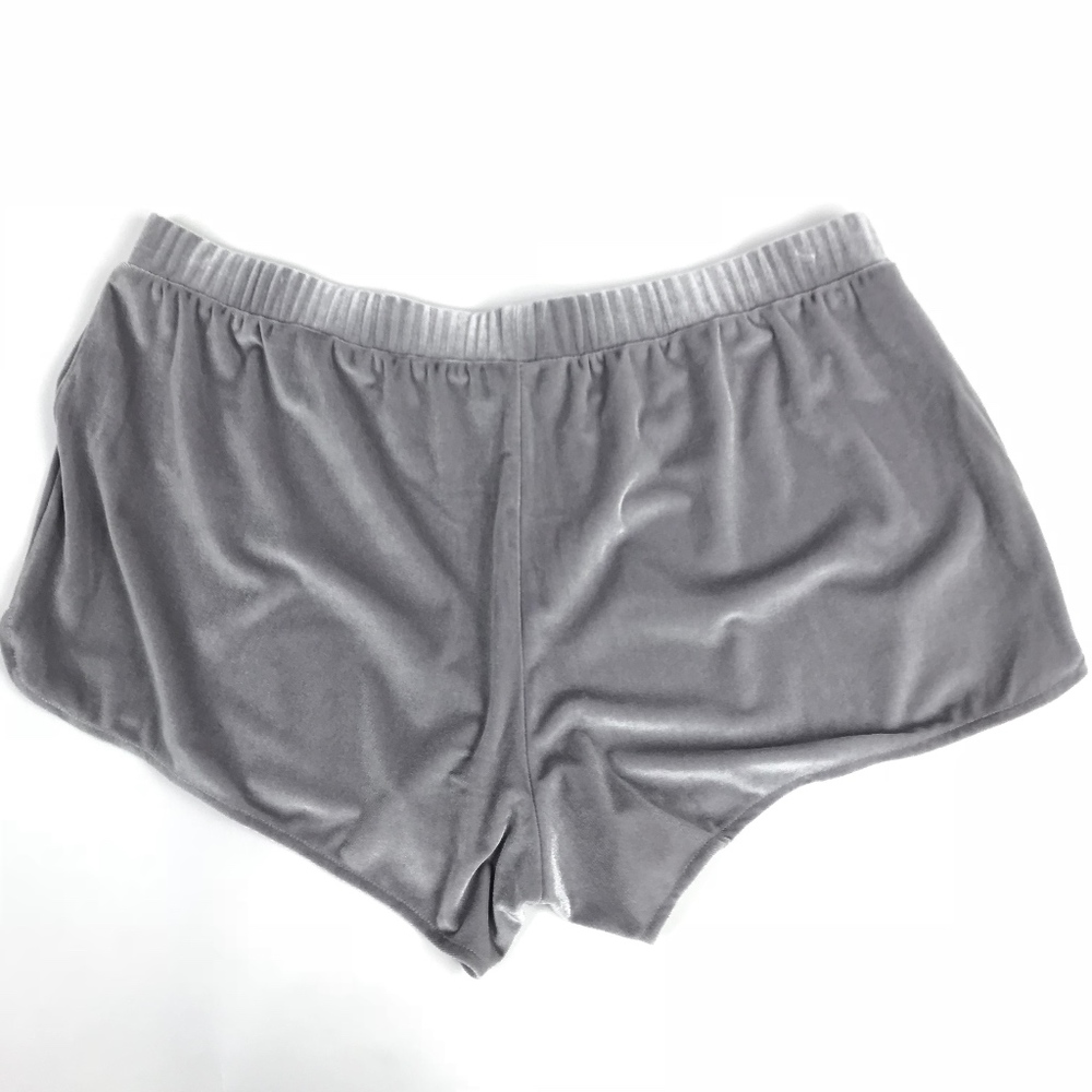 Madewell Velvet Pajama Shorts XL NWT #1921-x3 - Picture 6 of 6